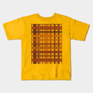 Plaid pattern Kids T-Shirt